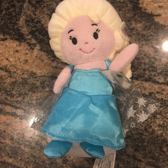Disney Other - 💜3/10 Girls plush mini Elsa Disney doll for kids